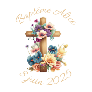 Sablé personnalisé baptême 31