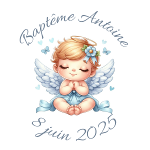 Sablé personnalisé baptême 37