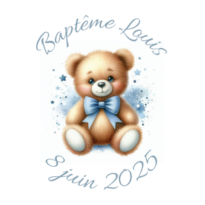 Sablé personnalisé baptême 5