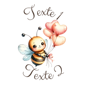 Sablé personnalisé abeille 40
