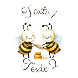 Sablé personnalisé abeille 43