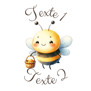 Sablé personnalisé abeille 44