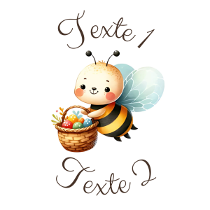 Sablé personnalisé abeille 49