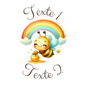 Sablé personnalisé abeille 57