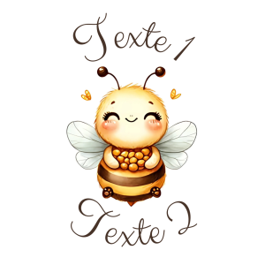 Sablé personnalisé abeille 58