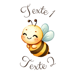 Sablé personnalisé abeille 60