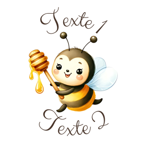 Sablé personnalisé abeille 61