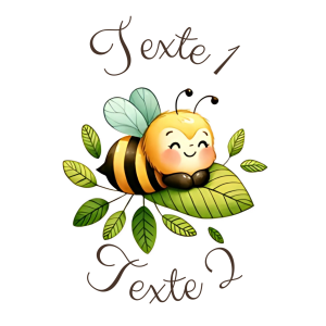Sablé personnalisé abeille 62