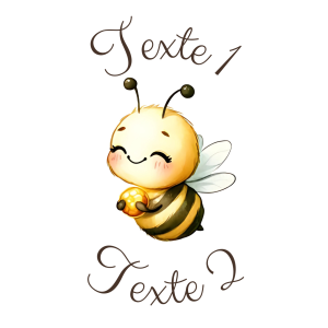 Sablé personnalisé abeille 66