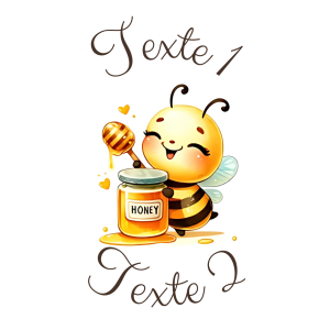 Sablé personnalisé abeille 67
