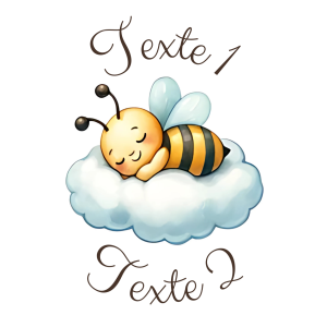 Sablé personnalisé abeille 69