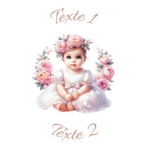 Sablé personnalisé baptême 114