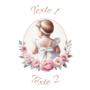 Sablé personnalisé baptême 118