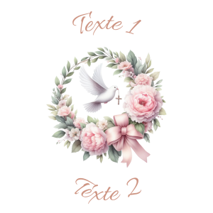 Sablé personnalisé baptême 119