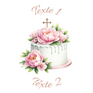 Sablé personnalisé baptême 125