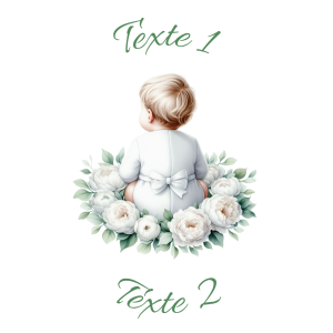 Sablé personnalisé baptême 139