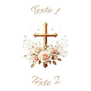 Sablé personnalisé baptême 51