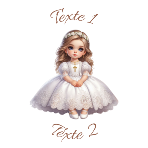 Sablé personnalisé baptême 62