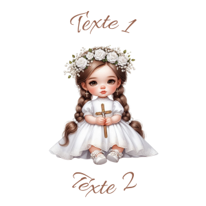 Sablé personnalisé baptême 63