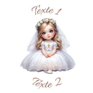 Sablé personnalisé baptême 77