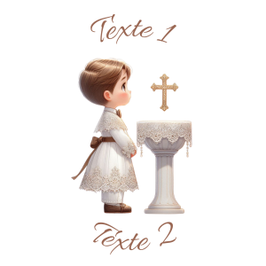 Sablé personnalisé baptême 78