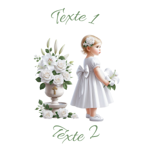 Sablé personnalisé baptême 94