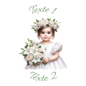 Sablé personnalisé baptême 95