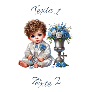 Sablé personnalisé baptême 97