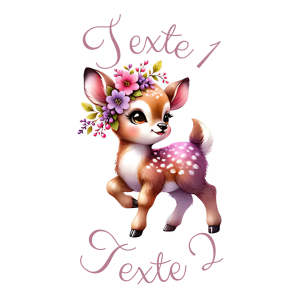 Sablé personnalisé biche 43