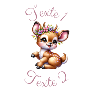 Sablé personnalisé biche 44