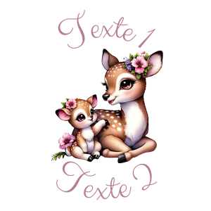 Sablé personnalisé biche 47