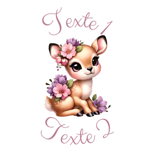 Sablé personnalisé biche 49