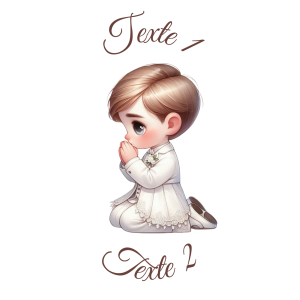 Sablé personnalisé communion 30