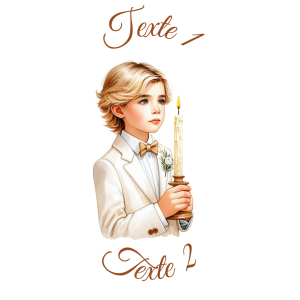 Sablé personnalisé communion 33