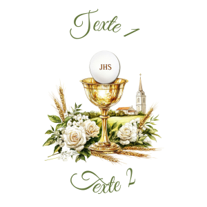 Sablé personnalisé communion 49