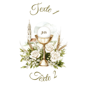 Sablé personnalisé communion 51