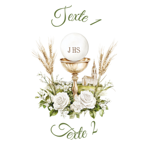 Sablé personnalisé communion 53