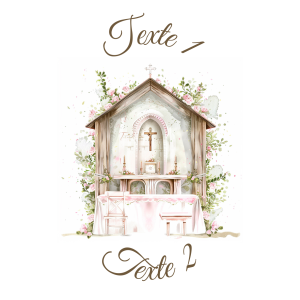 Sablé personnalisé communion 69