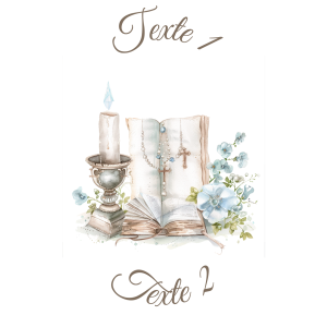 Sablé personnalisé communion 73