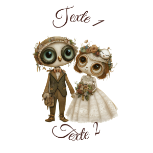 Sablé personnalisé mariage couple 50