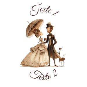 Sablé personnalisé mariage couple 53