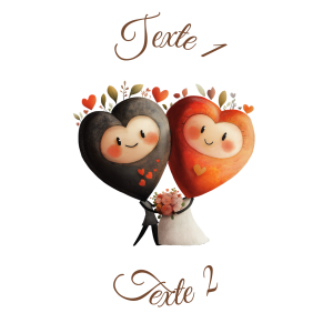 Sablé personnalisé mariage couple 58