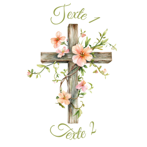 Sablé personnalisé croix 43