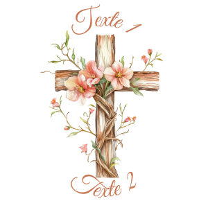 Sablé personnalisé croix 44