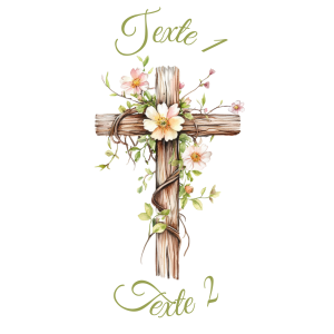 Sablé personnalisé croix 49