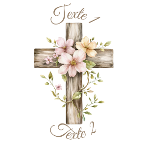 Sablé personnalisé croix 51