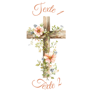 Sablé personnalisé croix 52