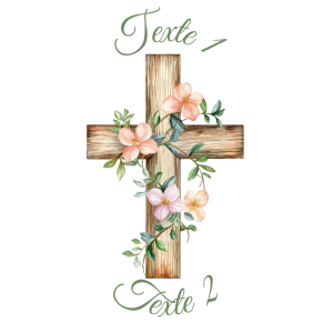 Sablé personnalisé croix 54