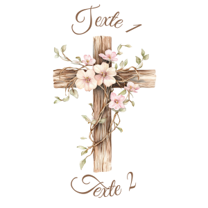 Sablé personnalisé croix 56