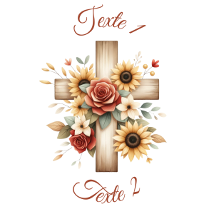 Sablé personnalisé croix 63